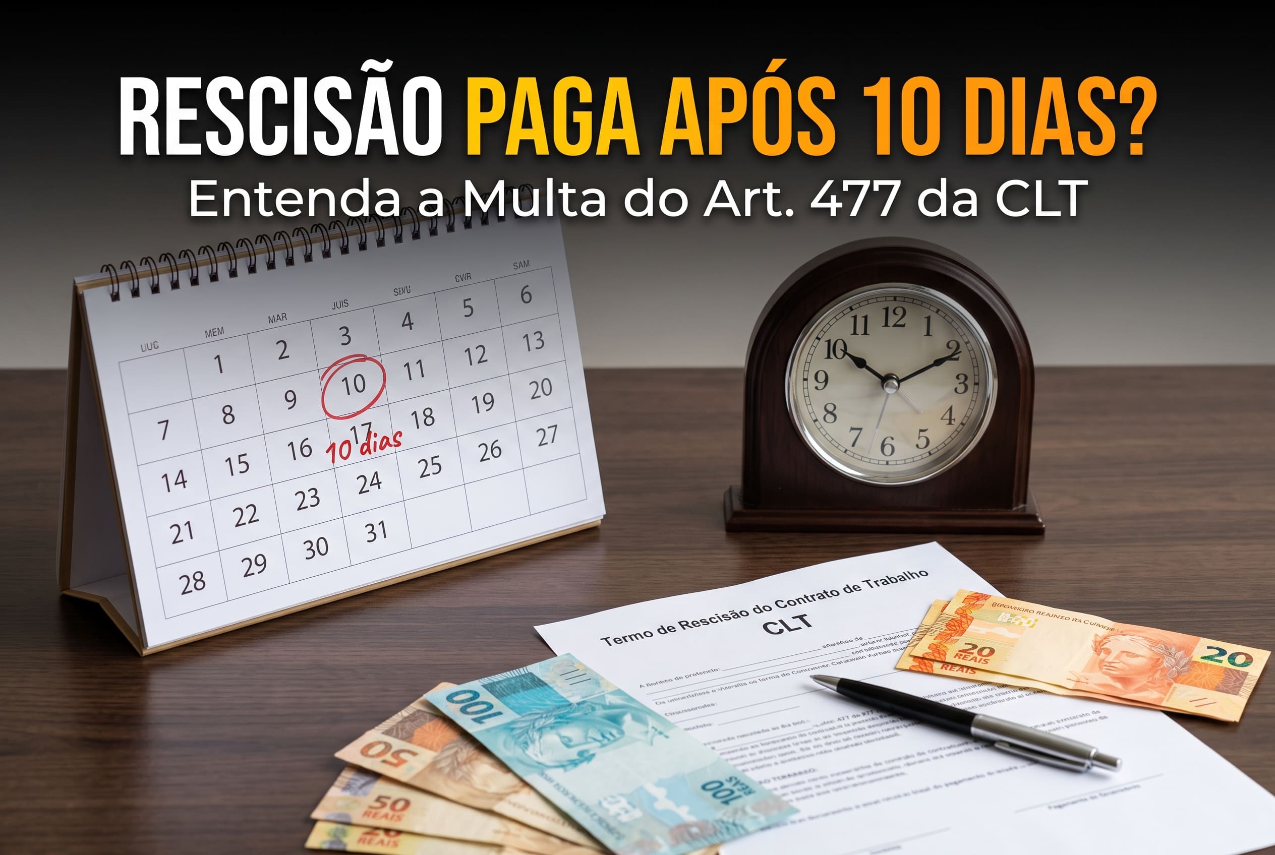 Rescisão Paga Após 10 Dias? Entenda a Multa do Art. 477 da CLT — Gonçalves e Rodrigues Advogados